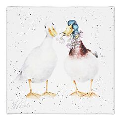 ‘Not A Daisy Goes By’ Duck Small Canvas