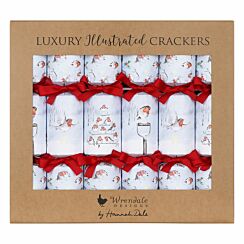 ‘Season's Tweetings’ Robins Set of 6 Luxury Christmas Crackers