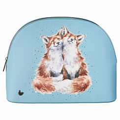 ‘Contentment’ Fox Large Cosmetic Bag