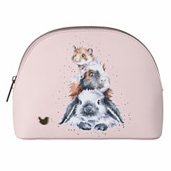 ‘Piggy In The Middle’ Medium Cosmetic Bag