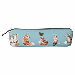 ‘Born To Be Wild’ Fox Pencil Case/Brush Bag