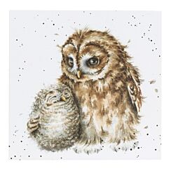 'Owl-Ways By Your Side' Owl Greetings Card