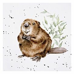 ‘The Arborist’ Beaver Greetings Card