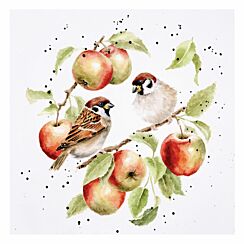 ‘The Apple Tree’ Sparrows Greetings Card