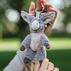 Plush Jack Donkey Character Keyring