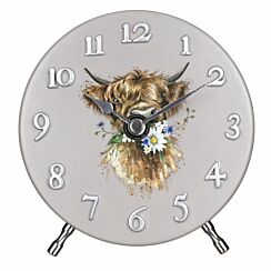 Cow Mantel Clock 