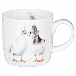 ‘Duck Love’ Ducks Fine Bone China Mug