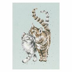 ‘Feline Good’ Cat A6 Notebook