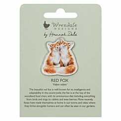 ‘Contentment’ Fox Pin Badge