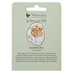 ‘Grinny Pig’ Guinea Pig Pin Badge