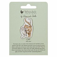 ‘Feline Good’ Cat Pin Badge