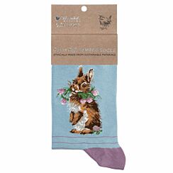 ‘Head Clover Heels’ Rabbit Women’s Bamboo Socks