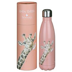‘Flowers’ Giraffe 500ml Water Bottle
