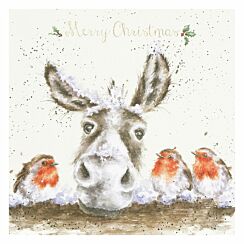 'The Christmas Donkey' Christmas Card