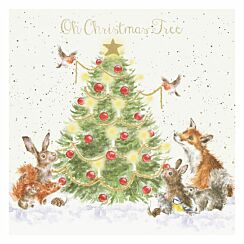 'Oh Christmas Tree' Christmas Card