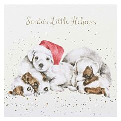 ‘Santa’s Little Helpers’ Dogs Christmas Card