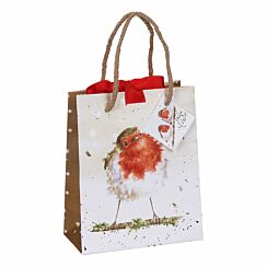 ‘Christmas Robin’ Small Gift Bag