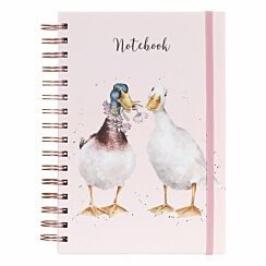 Not a Daisy Goes By Duck Spiral Bound A5 Notebook
