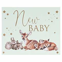 Little Forest New Baby Card