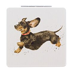 ‘That Friday Feeling’ Dachshund Compact Mirror