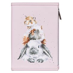 ‘Piggy In The Middle’ Guinea Pig Notebook Wallet