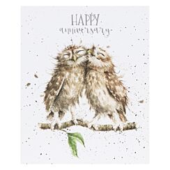 ‘Anniversary Owls’ Anniversary Card