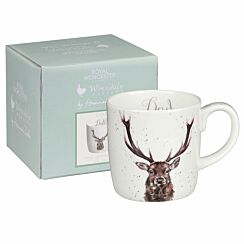 Dad Stag Boxed Large Fine Bone China Mug