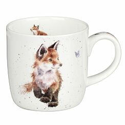 'Born to Be Wild' Fox Fine Bone China Mug