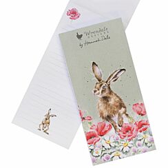 Field of Flowers Hare Magnetic Shopping Pad