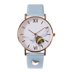 ‘Flight of the Bumblebee’ Bee Leather Watch