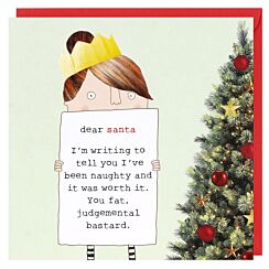 Dear Santa Christmas Card