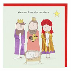 Wise Men Receipts Christmas Card