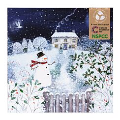 Snowman Pack of 6 Christmas Cards Charity Pack