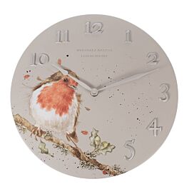 Wrendale Designs Robin Wall Clock | Great British Brands USA