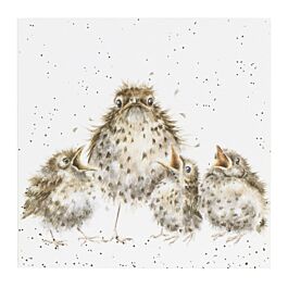 Wrendale 'Frazzled' Bird Greetings Card | Great British Brands USA
