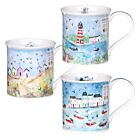 Seaside Cove Bute Set of 3 Mugs