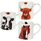 Shaggy Tails Orkney Set of 3 Mugs