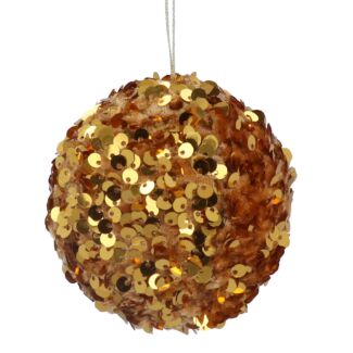 Gold Sequin Bauble