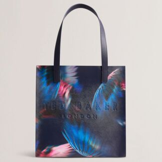 FEAKKON Feather Print Large Icon Bag