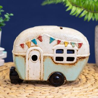 Aqua Caravan Money Box