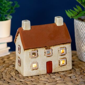 Cream Croft House Tealight Holder