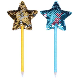 Assorted Novelty Sequin Star Pen