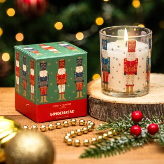 Nutcracker Gingerbread Small Scented Jar Candle