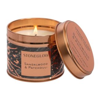 Luna - Sandalwood & Patchouli Tin Candle