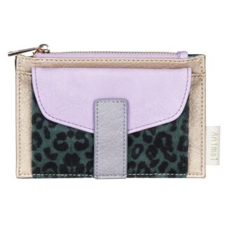 Leopard Animal Print Green Purse