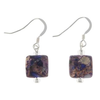 Indigo Jasper Pillows Earrings