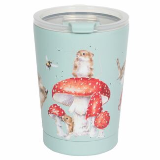 'Fairy Ring' Mouse And Hedgehog Thermal Travel Cup