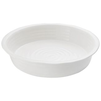 White Round Pie Dish