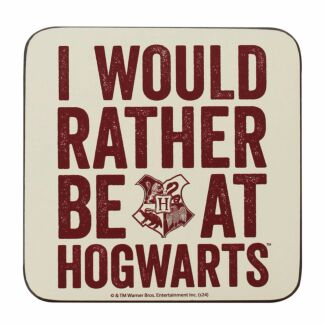 Rather Be At Hogwarts Coaster