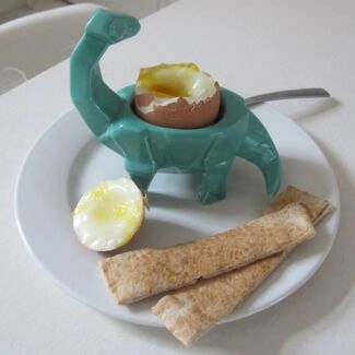 Turquoise Dinosaur Egg Cup